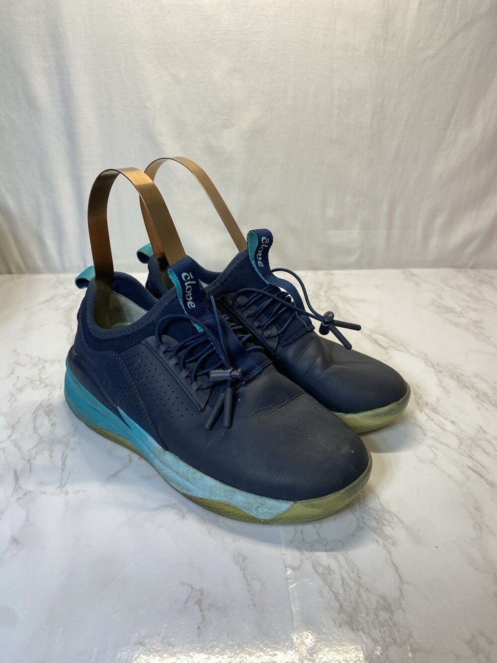 Women's Clove Nursing Shoes Limited Edition Aqua Blue Size W 5.5
